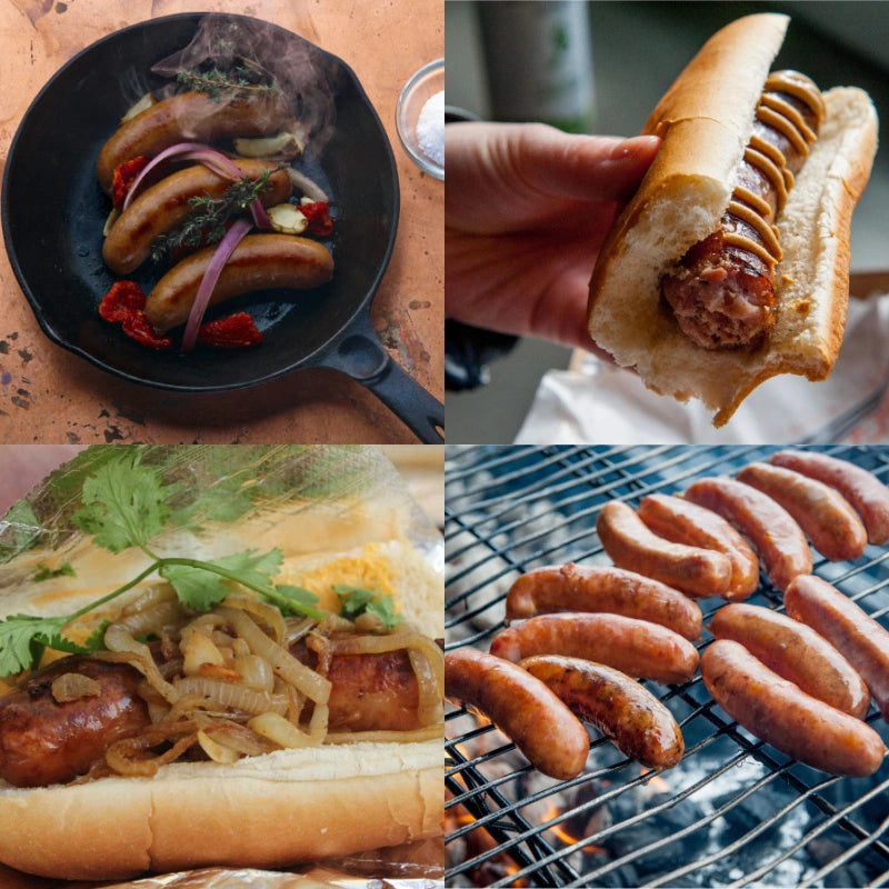 Limited Time: 8pk Variety Kielbasa Sausage Stuffed with Uncured Bacon