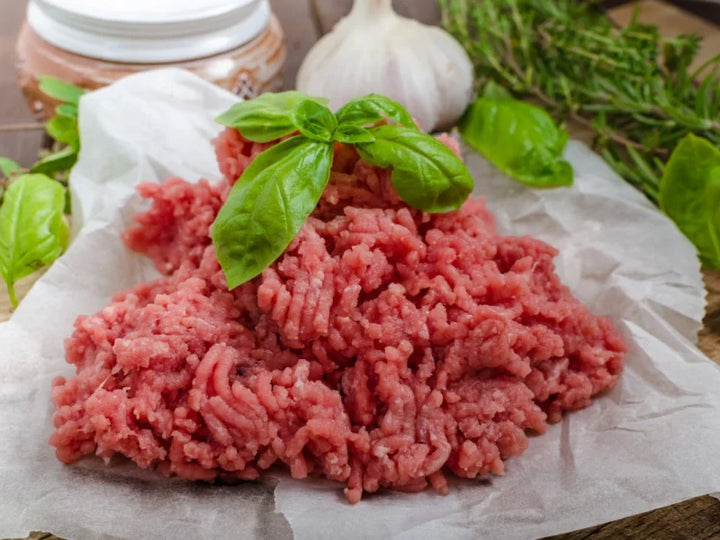 OVERSTOCK PRICE DROP: 30ish lb Case of 92/8 Extra Lean Natural Ground Beef (in 5 - 5ish lb Chubs Frozen)