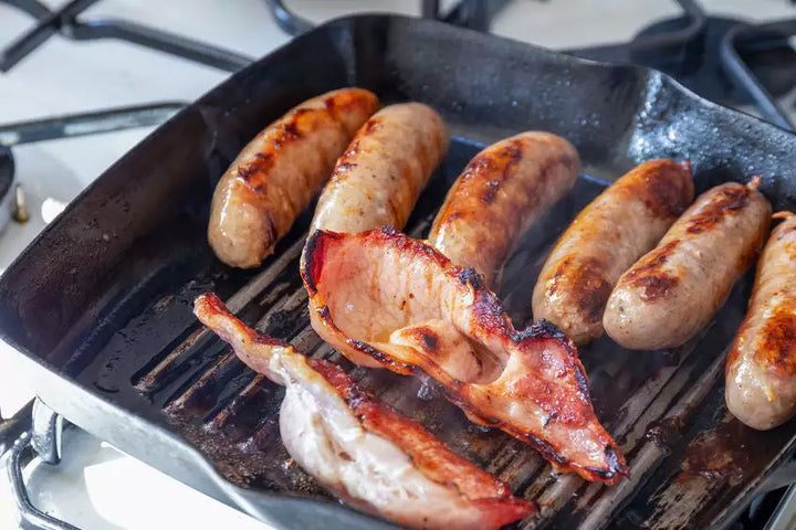 Co-op Favorite: 10 lb. case - 2oz. Pork Sausage Links Lumberjack Style, Local, Gluten Free