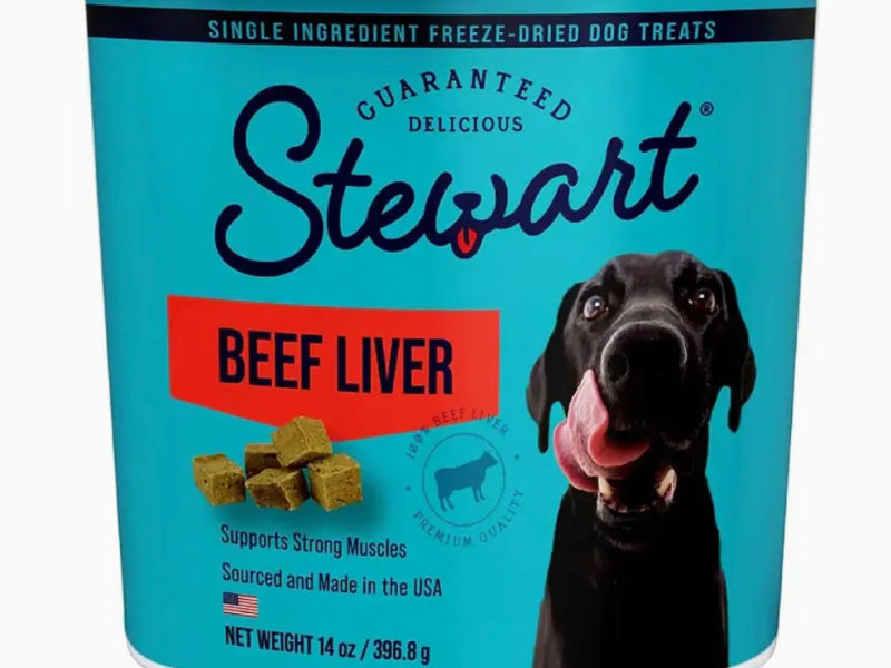 Limited Time: Freeze Dried Beef Liver Dog Treats Tub (Approximately 315 pieces)