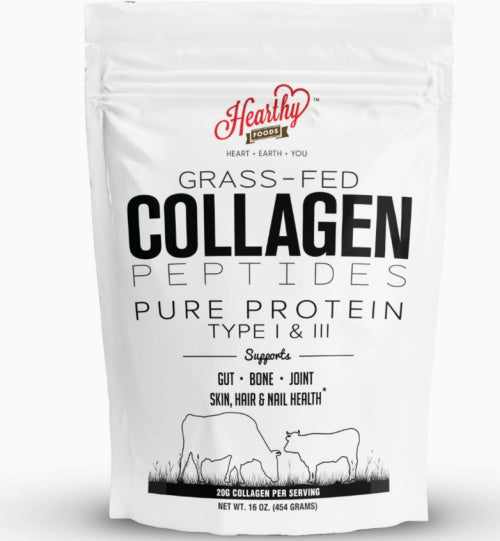 NEW: 4pk Collagen Grass-Fed Type I and Type III Peptides