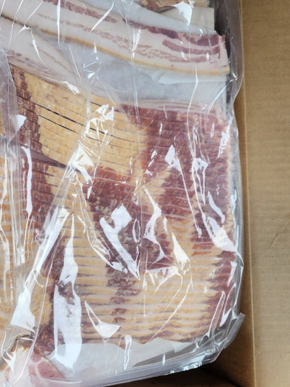 LIMITED TIME: Cherry AppleWood Smoked 1/4" Thick Cut Bacon - 15 lb