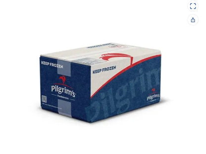 OVERSTOCK: 30lb Case of Fully Cooked, Breaded Chicken Breast (118 Ct.)