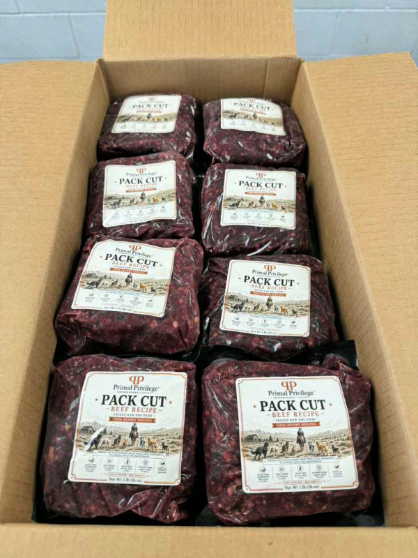 NEW: 16lb Case of Raw Dog Food