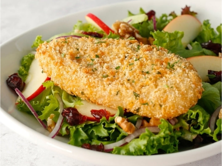 OVERSTOCK: 10 lb Gluten-Free Cheddar Biscuit Style Breaded Fish (Cape Hake)