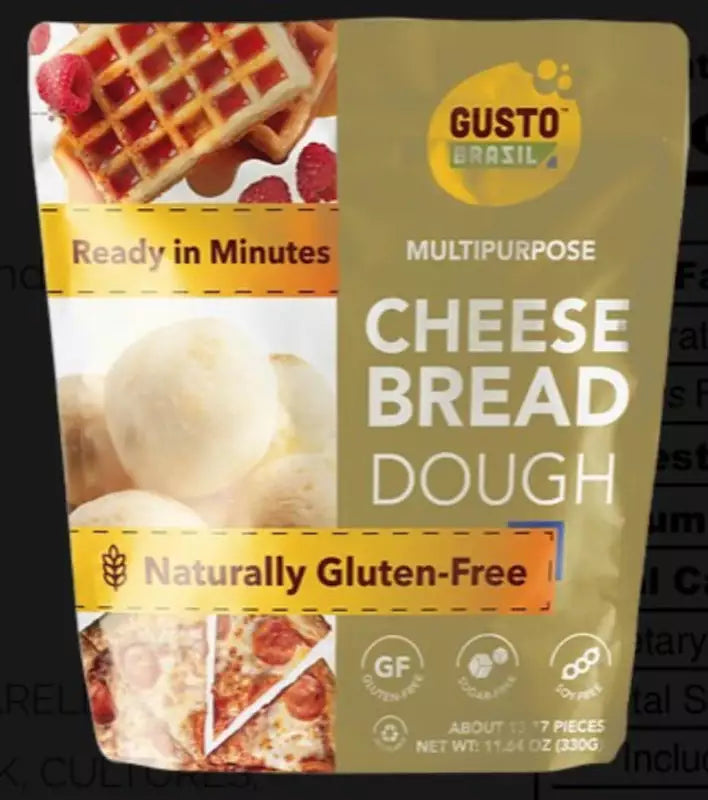 BACK BY POPULAR DEMAND:  5-pk of 11.64 oz Bags Gusto Brazil Cheese Bread, Gluten-Free