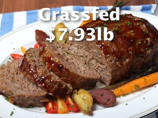 10 lb Case Grass Fed Angus Beef, No Added Hormones, No Antibiotics