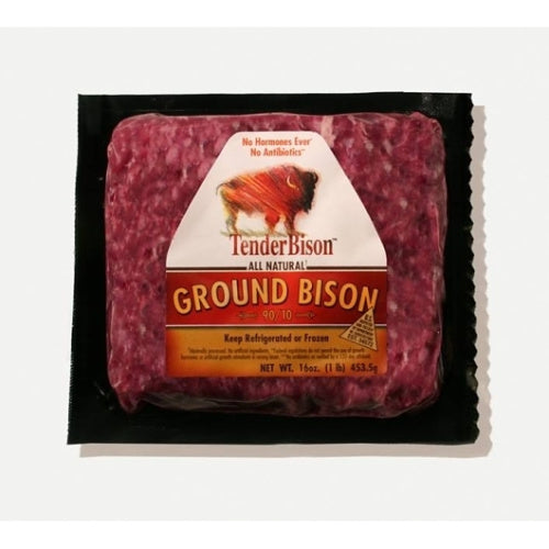 NEW: 12 lb Case Natural Ground Bison 90% Lean