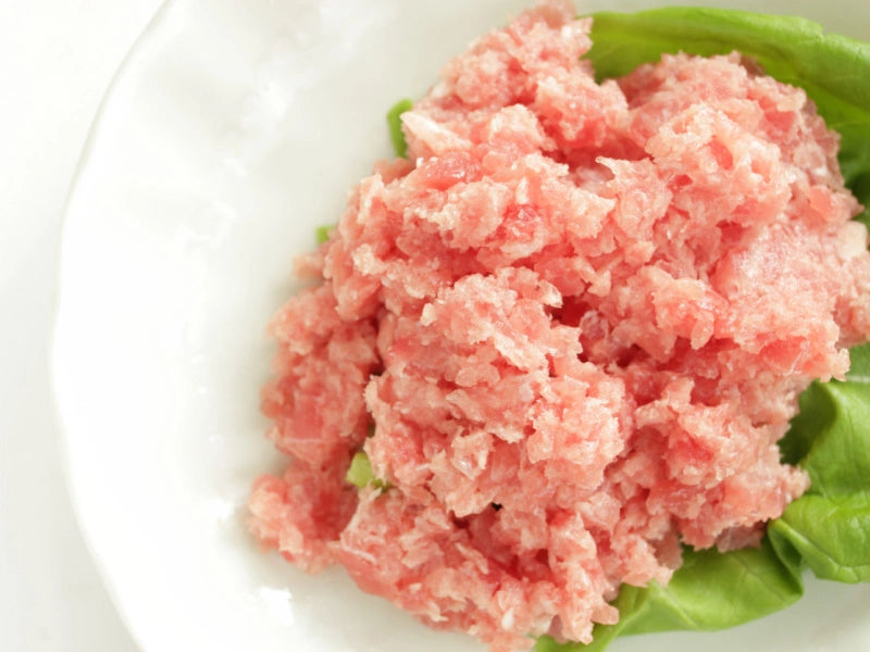 10 lb case: Ground Tuna, 10 - 1lb Blocks Grade AAA (Sushi Grade)