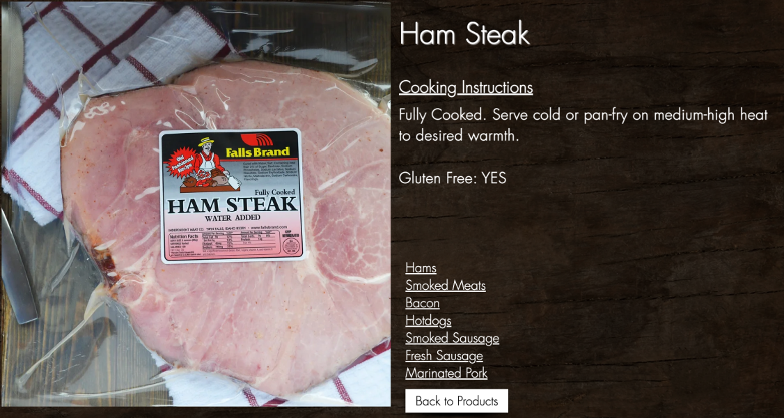 OVERSTOCK DEAL:  16 ct. Ham Steaks, Fully Cooked (about 1 lb each)