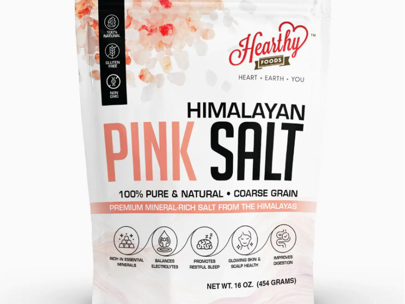 NEW: 3 - 1lb Coarse Grind Himalayan Pink Salt (3lbs total)
