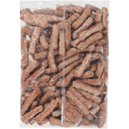 NEW: 10 lb Case Pre-Cooked 1oz Breakfast Sausage Links, Natural, GF