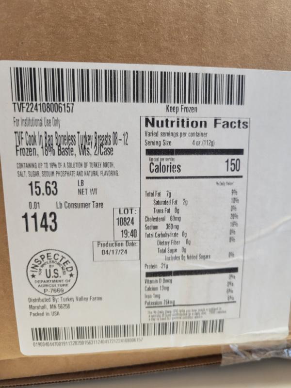 Nutrition facts