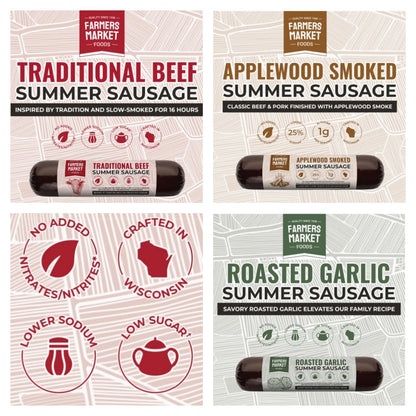 Limited Time: 3pk Variety Summer Sausage Rolls