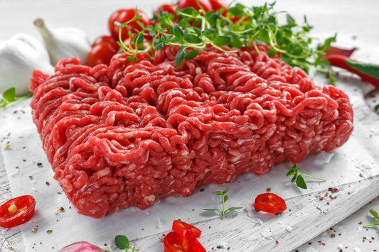 OVERSTOCK DEAL: 8 lbs. Local Grassfed/Finished Ground Beef Golden Hour Farm