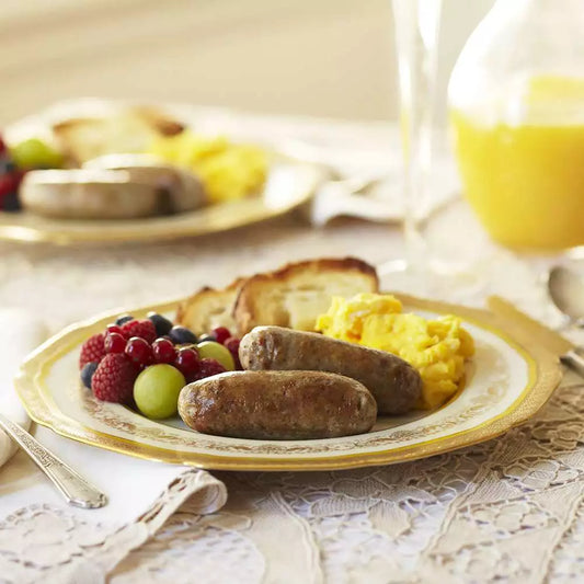 IT'S BACK: 10 lb Case of Mulay's Clean Heritage Pork Breakfast Sausage Links,  Free From Top 8 Allergens