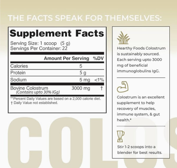 Nutrition facts