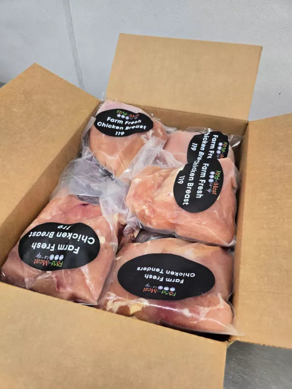 RESTOCKED: 34 lb Chicken and Beef Mixed Box