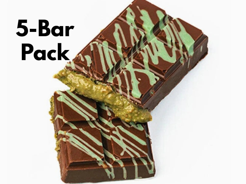 Student Fundraiser: Dubai Chocolate Bars 5-Pack - Viral Craze Pistachio Chocolate