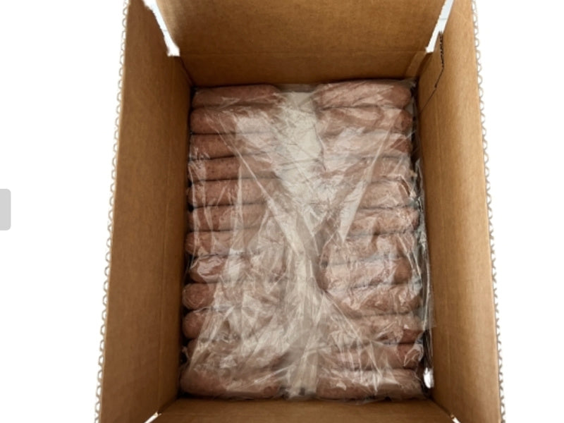 OVERSTOCK: 10lb Case of Polidori 2oz. Raw Sausage Links