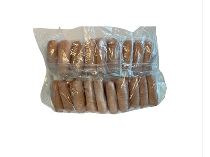 OVERSTOCK: 10lb Case of Polidori 2oz. Raw Sausage Links