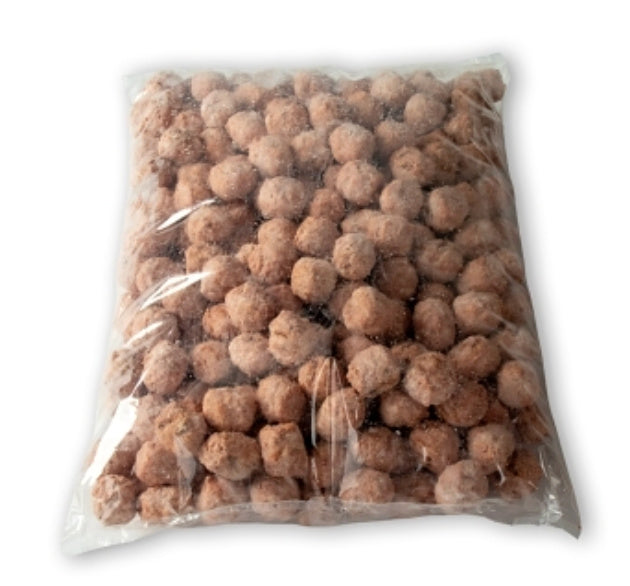 NEW: 10 lb Gluten-Free Pork and Bacon Meatballs, All Natural, No Additives, Pre-Cooked, Gluten-Free
