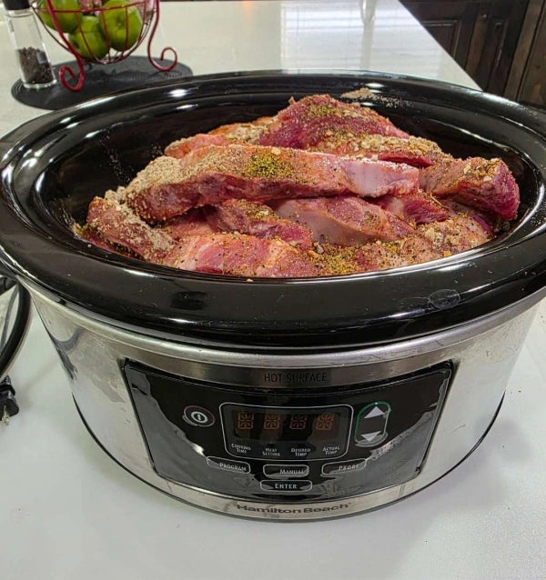OVERSTOCK DEAL: 10 lb Case of Natural Pork Riblets