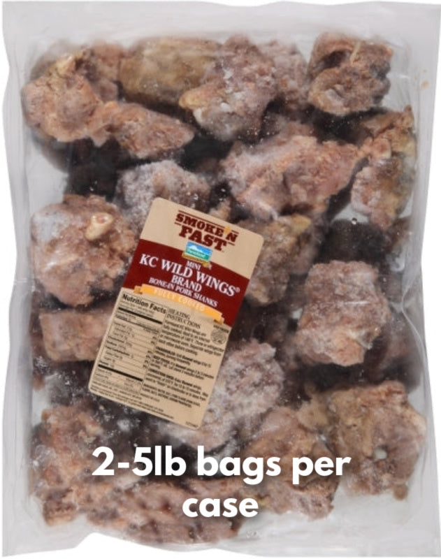 NEW: 10lb Wild Mini Pork Wings (Free From Top 9 Allergens)