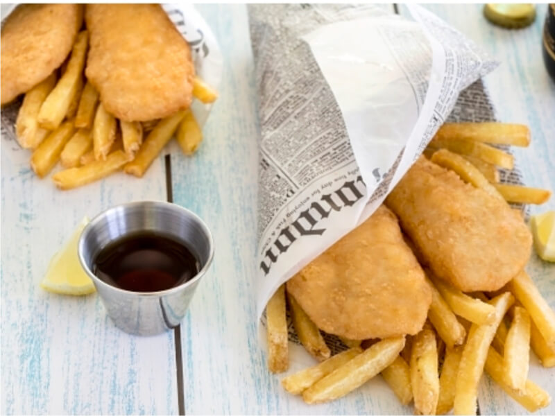 10lb Case Tavern Battered Cod Fillets