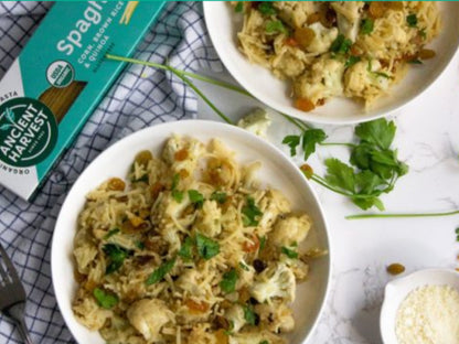 NEW: 12pk of Organic Gluten Free Pasta (Choose Elbows or Spaghetti) - Free From Top 8 Allergens