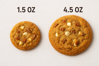 OVERSTOCK DEAL: David's Pumpkin, Pecan and White Chocolate Chunk Frozen Cookie Dough, 80 ct.