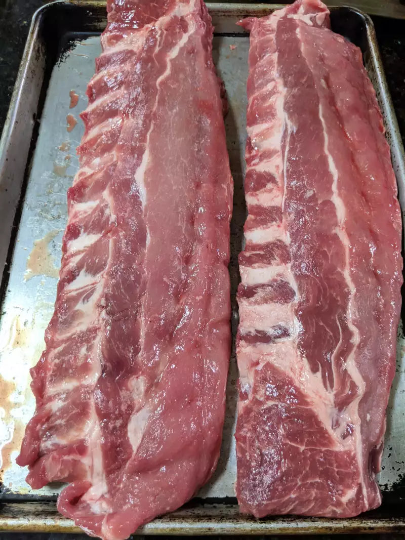PRICE DROP: 12 lb Case of Meaty Baby Back Ribs (3 Racks)