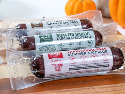 Limited Time: Summer Sausage and Aged Cheese Gift Set (3 Sausages, 3 Cheeses)