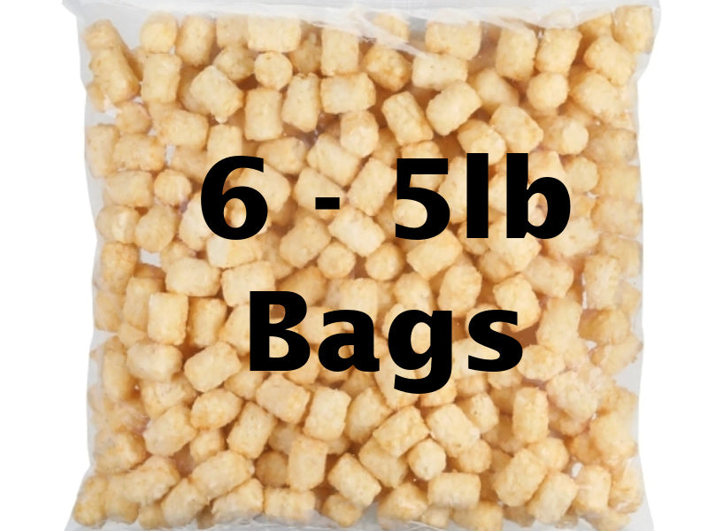 NEW: 30 lb Case Beef Tallow Tater Tots