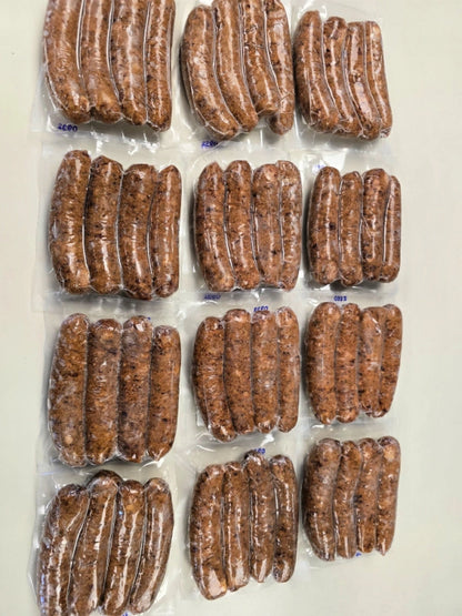 NEW: 9 lb Case Broadleaf Buffalo Sausage with Red Wine