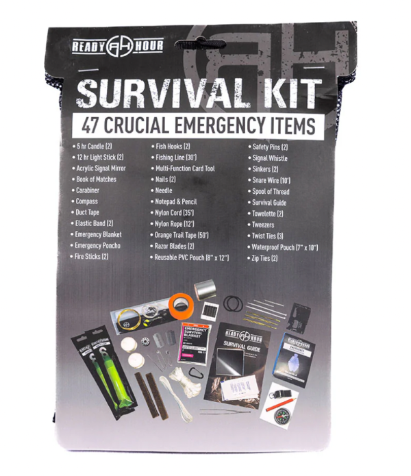 47 Piece Ready Hour Emergency Survival Kit