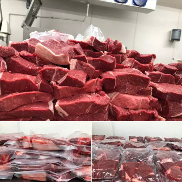 RESTOCKED: 10 lb Top Sirloin Steak: Natural Beef, Hand Cut and Trimmed