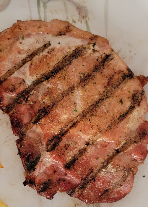 12 lb Case Natural Boneless Center Cut Pork Chops