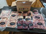 31 lb Family Mixed Staples Boxes - 7 different cuts of Beef, Pork and Poultry