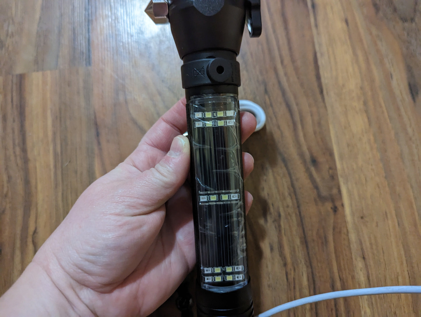 OVERSTOCK:  8 in 1 Multi Function,  USB Rechargeable, Solar Flashlight