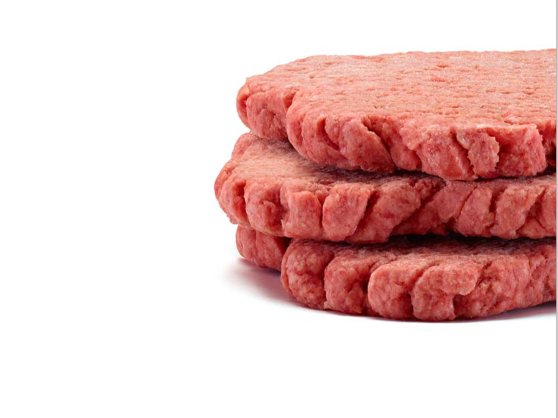 Limited Time: 15 lb Case of 1/3 lb The Cloud Burger Patty: Signature Chopped Beef Steak Patties