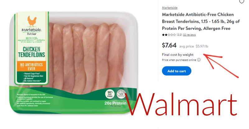 ALREADY PREPPED 18 lb. case: Natural Chicken Tenderloins, Vacuum Packed in 2lb packs Sous Vide and Frozen - Utah