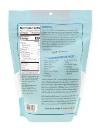 NEW: 4 Ct. Bob's Red Mill Gluten Free 1 to 1 Baking Flour, 4 - 22 Ounce Bags