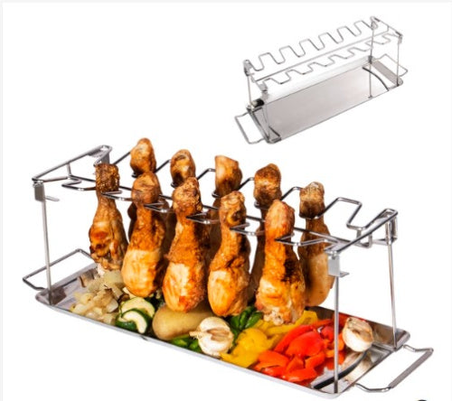 Limited: Chicken drumstick BBQ  Kit, Holds 14 drumsticks