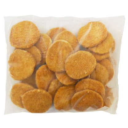 10 lb Case Breaded, Pre-cooked Chicken Breast Patties