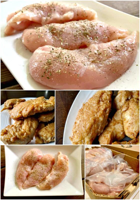 Chicken Tenderloins: 20 lb. Case,  Fresh, Boneless, Skinless, Antibiotic-Free, Cage Free, No Added Hormones or Steroids - Utah