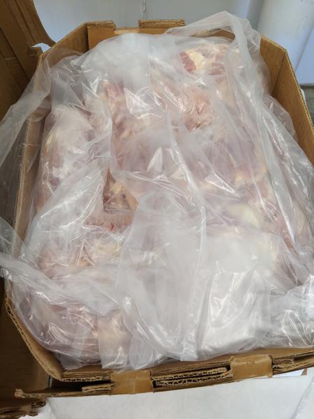 40 lb. Case - Natural Chicken Leg Quarters (Drumsticks and Thighs) - Utah