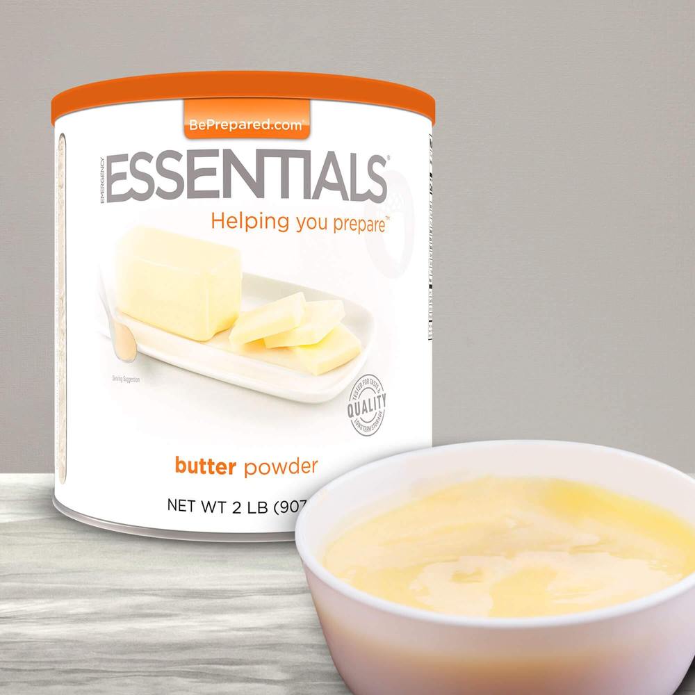 OVERSTOCK: Butter Powder from Emergency Essentials, 10yr Shelf Life