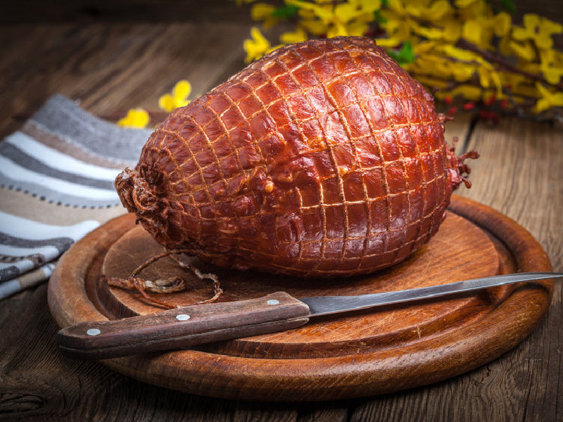 18-27 lb Holiday Bone-In Ham, Fully Cooked, Local and Gluten Free (Choose Your Weight)