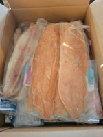 NEW: 16lbs Wild Caught Sustainable Seafood Variety Box, Cod, Crab, Salmon, Tuna, Pollock, Red Snapper and Grouper